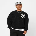 New Era New York Yankees Oversized Knit Sweater Black - Size XL
