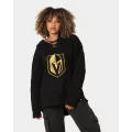 47 Brand Vegas Golden Knights Superior Lacer Hoodie Black/gold - Size L