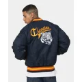 Champion Lifestyle Letterman Jacket Navy - Size L