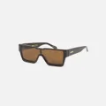 Nuqe Atlantic Sunglasses Brown Smoke - Size ONE