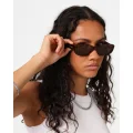 Nuqe Jean Sunglasses Tort/gold - Size ONE