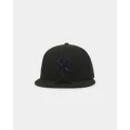 New Era New York Yankees 'Metal Badge' 59fifty Fitted Black/iridescent - Size 8