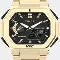 Ufc X Timex Watches Ufc Colossus Fight Week Watch Gold/black - Size ONE