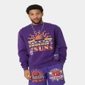 Mitchell & Ness Phoenix Suns Rays Crewneck Faded Purple - Size 2XL