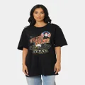 Willie Nelson Texas Eagles Vintage T-shirt Washed Black - Size L