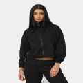 Puma Women's Infuse Woven Track Jacket Puma Black - Size 12 (L)
