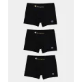 Champion 3 Pack Underwear Black/gold - Size XL