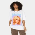 Britney Spears 80s Pastel T-shirt White - Size L