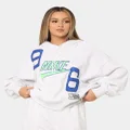Nike Women's Nike Sportswear Circa 96 Fleece Hoodie Birch Heather - Size 16 (2XL)