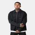 Adidas Trefoil Twill Blouson Jacket Black - Size L
