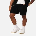 Xxiii Zyair Knit Rib Shorts Black - Size 2XL