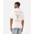 Majestic Athletic New York Yankees Mlb Team Shirt Vintage White - Size L
