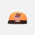 Mitchell & Ness Phoenix Suns Nylon Deadstock 2-tone Snapback Bright Orange/black - Size ONE