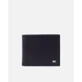 Tommy Jeans Eton Mini Credit Card Wallet Black - Size ONE