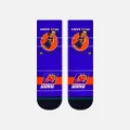 Stance X Nba Phoenix Suns Steve Nash Retro Bighead Crewcut Socks Multi - Size L