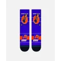 Stance X Nba Phoenix Suns Steve Nash Retro Bighead Crewcut Socks Multi - Size L