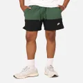 Nike Club+ Woven Colour-blocked Shorts Fir/black/white - Size L