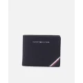 Tommy Jeans Central Mini Credit Card Wallet Black - Size ONE