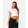 Dickies Women's Arlington Mini T-shirt White - Size 12