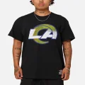 Majestic Athletic Los Angeles Rams Team Crest T-shirt Black - Size 2XL