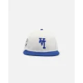 New Era Los Angeles Dodgers 'Upside Down La Logo' 9fifty Fitted Chrome/dark Royal - Size 738