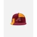 New Era Atlanta Braves 'Maroon Patchwork Corduroy' 59fifty Fitted Maroon/yellow - Size 712