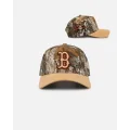 New Era Boston Red Sox 'Real Tree Tan Suede' 9forty A-frame Snapback Real Tree - Size ONE