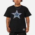 Majestic Athletic Dallas Cowboys Team Crest T-shirt Black - Size L