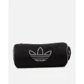 Adidas Rhinestones Fake Suede Mini Duffel Bag Black - Size ONE