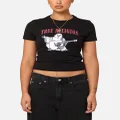 True Religion Women's Buddha Baby T-shirt Black - Size L