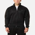 Fred Perry Contrast Tape Track Jacket Black/stone - Size L
