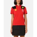 Puma X Scuderia Ferrari Women's Team Polo Shirt Rosso Corsa - Size S