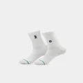 Stance Logoman St Qtr Nba Sock White - Size L