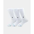 Stance Icon 3 Pack White - Size L