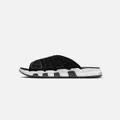 Nike Air More Uptempo Slides Black/white - Size 7