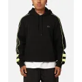 Lacoste Transitional Active Logo Hoodie Black - Size 2XL
