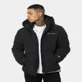Champion Rochester Puffer Jacket Black/gold - Size L