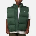 Nike Sportswear Club Primaloft Water-repellent Puffer Vest Green/white - Size 2XL