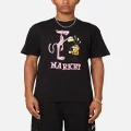 Market Pink Panther Pourover T-shirt Black - Size S