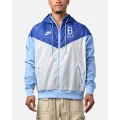Nike Los Angeles Dodgers Cooperstown Windrunner Jacket Rush Blue/light Bone - Size M