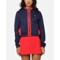 Fila Grason Women's Colourblock Jacket Fila Navy/fila - Size XL