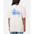 Stussy Graffiti Lcb Relaxed T-shirt Pigment Washed - Size 14