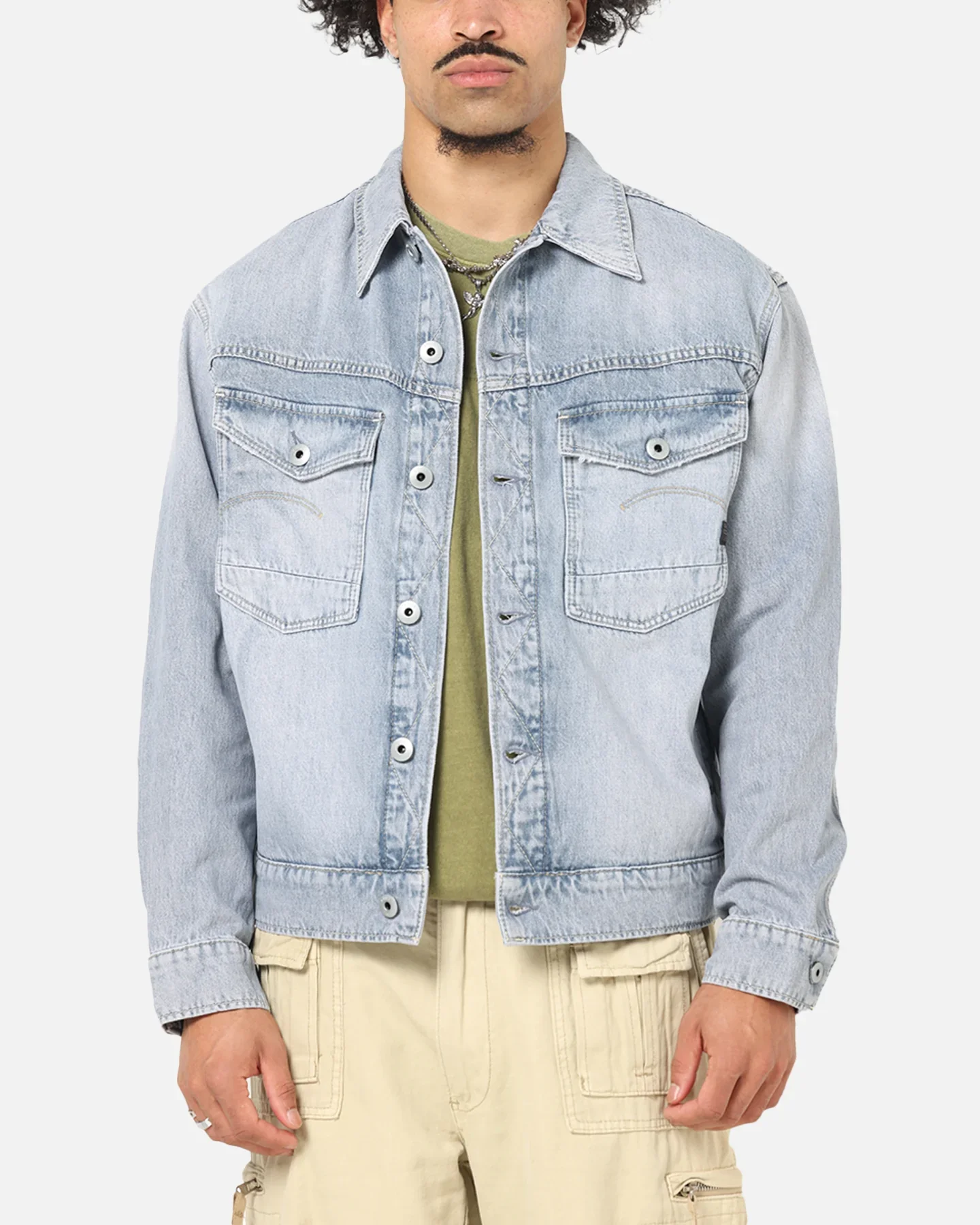 G-star Dakota Jacket Vintage Blue - Size M