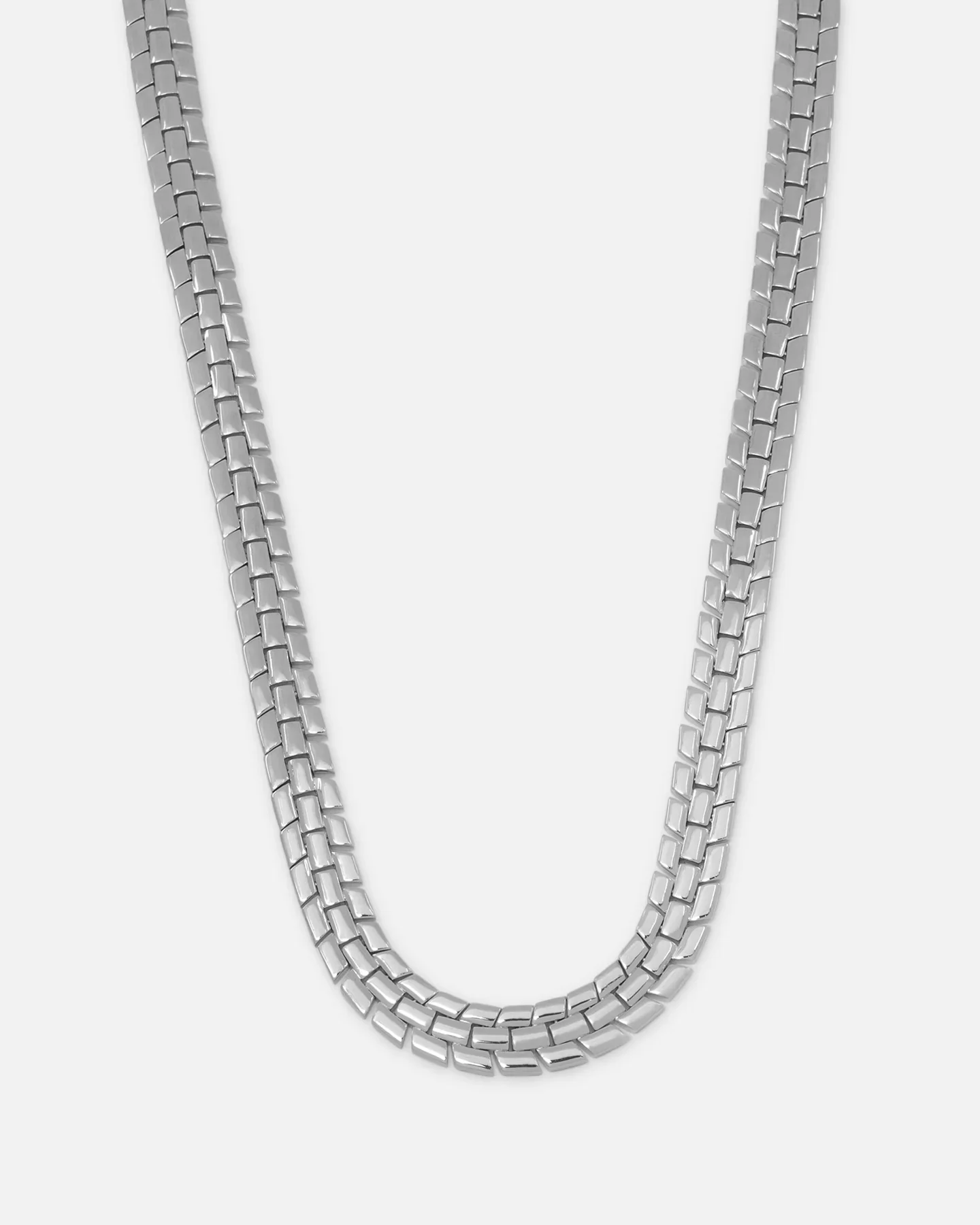 Saint Morta Spine Chain White Gold - Size 20