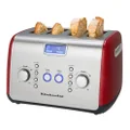 4 Slice Artisan Automatic Toaster KMT423, Empire Red