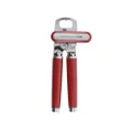 Classic Can Opener Empire Red, Ergonomically Designed Handles to Open Tins and Cans With Ease HK1398