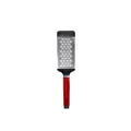 Classic Flat Grater for Grating Anything From Garlic and Ginger to Citrus Zest, Cheese and Chocolate, Empire Red 30 x 7.5cm