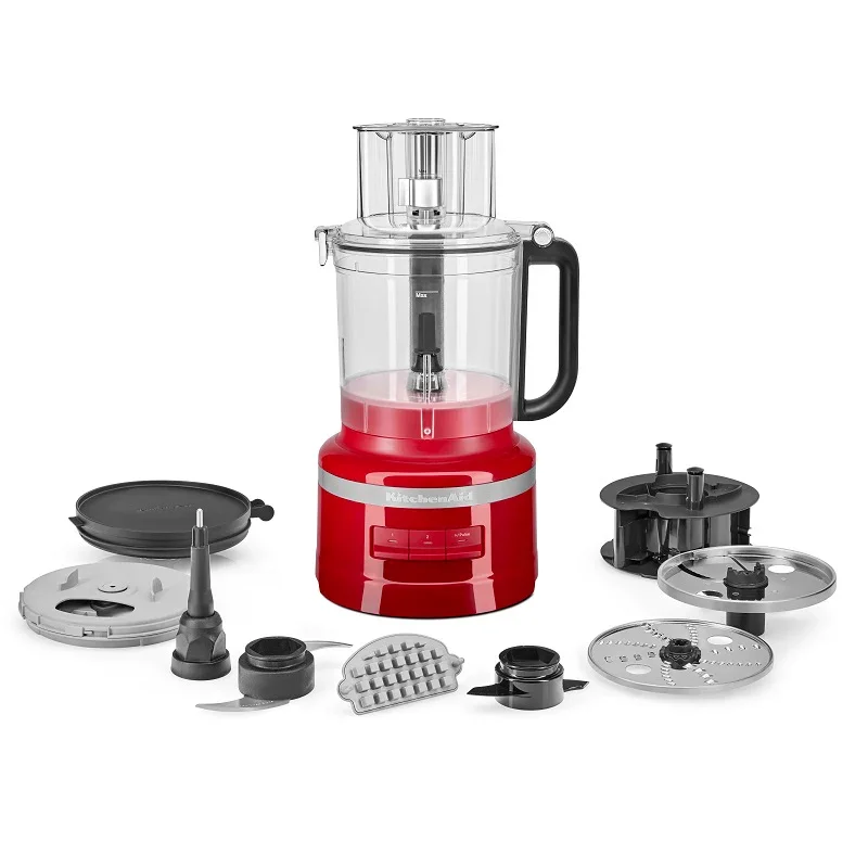 13 Cup Food Processor KFP1319, Empire Red