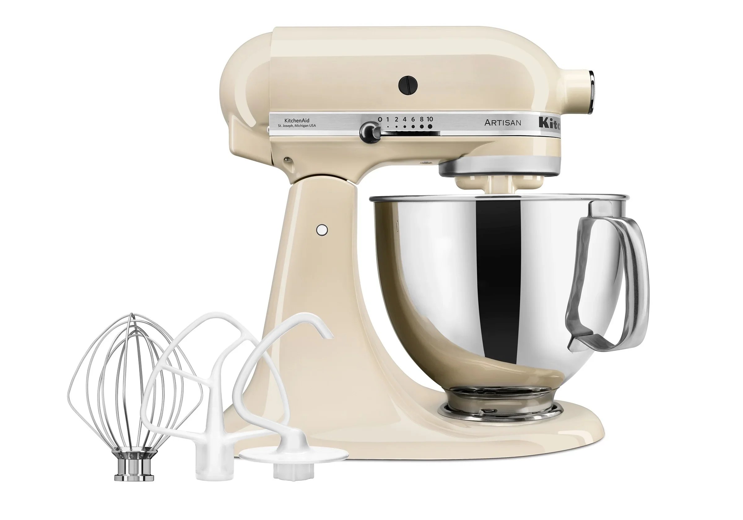 4.7L Artisan Stand Mixer KSM150, Almond Cream