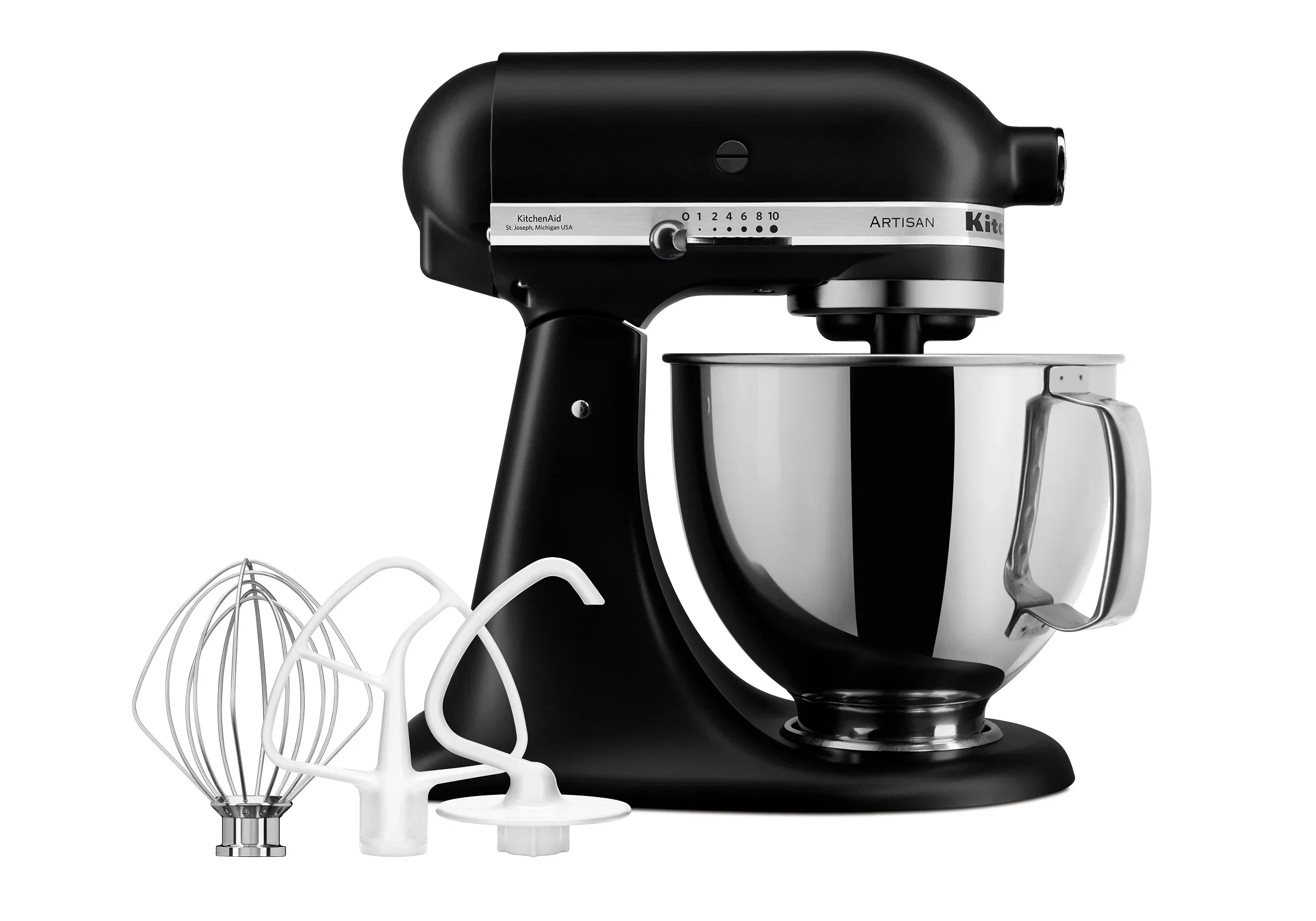 4.7L Artisan Stand Mixer KSM150, Matte Black
